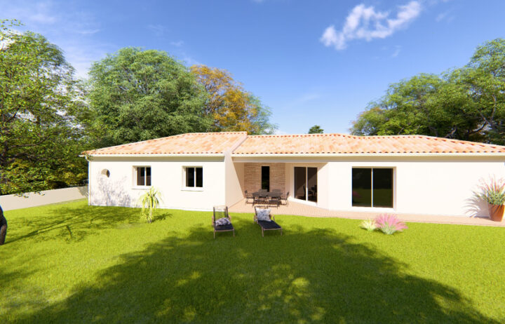 votre maison de 118m2 sur un terrain de 2800m2 sur la commune de Le Vigan au prix de 325000&euro; avec Alpha Constructions